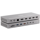 HUB Thunderbolt Dorn 16 em 1 com MST - Docking Station USB-C 4K 60Hz e PD 100W