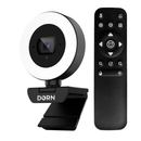 Webcam Dorn Pro Led 4k Profissional Ultra Hd