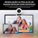 Webcam Dorn Pro Led 4k Profissional Ultra Hd