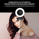 Webcam Dorn Pro Led 4k Profissional Ultra Hd