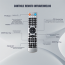 Câmera PTZ Dorn 4K NDI HX2 - Zoom Óptico 20x, HDMI, USB, SDI, PoE e Movimento Silencioso