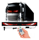 Tela Flexível Olhos De Led Grande Para Carros, Caminhonetes, Vans, Caminhões e Veículos Maiores - Virtua FX