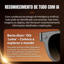 Óculos Inteligente com Câmera 2K e IA Virtua FX Lente Fotocromática Anti Luz Azul