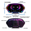 Computador De Bordo Universal Obd2 Display Hud Carro - Dorn