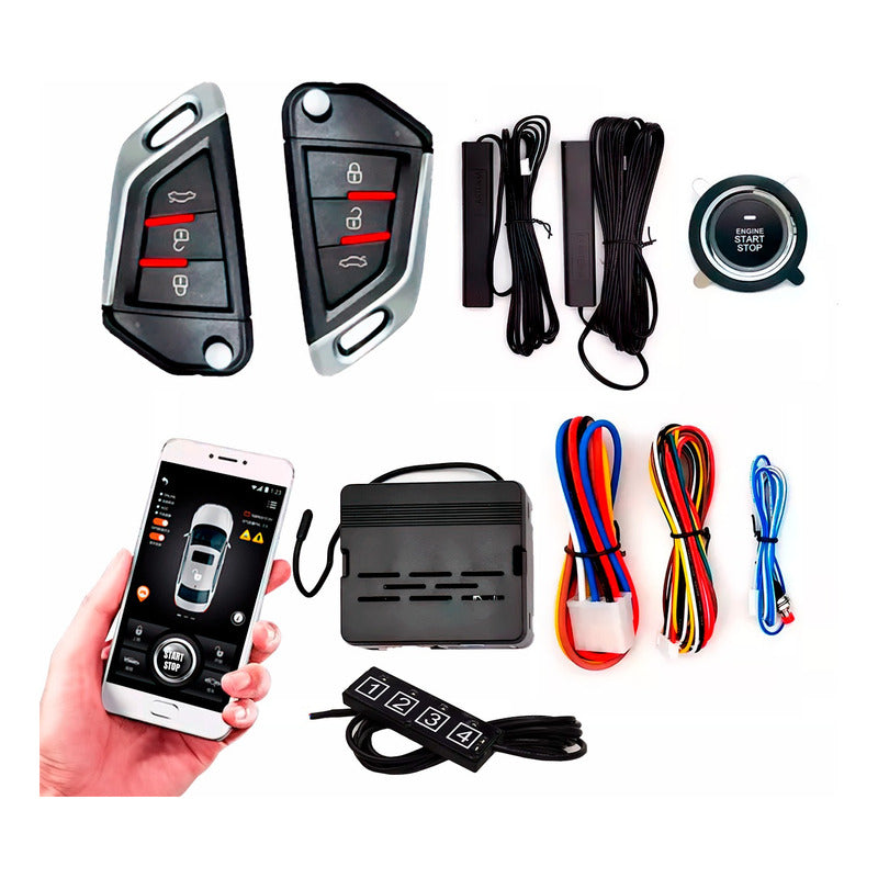 Kit Start Stop Universal Partida Remota Chave De Presença Rl