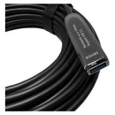 Cabo Extensor USB 3.0 Ativo Dorn - Fibra Óptica 10 Gbps, Sem Perda de Sinal para Webcam 4K/Streaming
