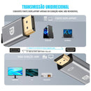 Cabo Displayport Para Hdmi 8k 2.1 Dorn 3 Metros