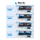 Adaptador Usb 3.0 1x2 Duplo Hdmi P/ Extensor De Tela Windows