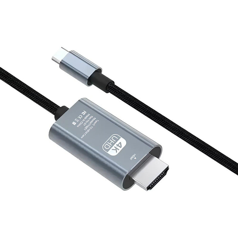 Cabo Usb C Para Hdmi Thunderbolt 3 4k 1080p