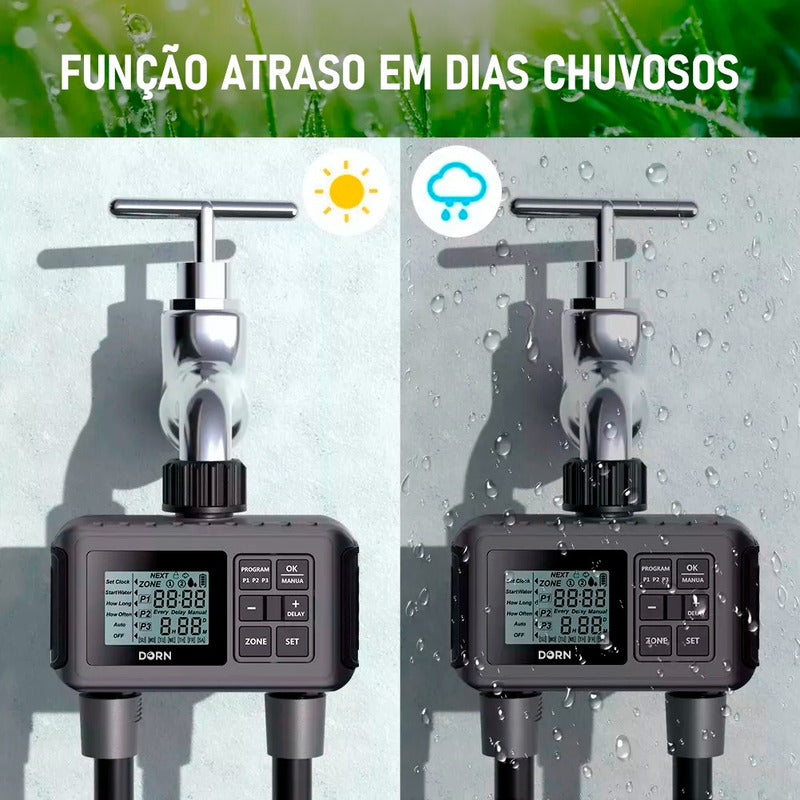Temporizador P Torneira Mangueira Programável Água Irrigação