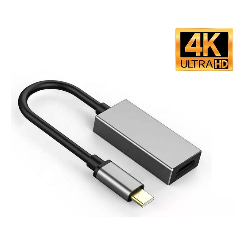 Adaptador Dorn Aluminium Usb-c Para Hdmi Ultra Hd.