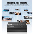 Placa de Captura de Vídeo Dorn 4K HDMI - Streaming e Gravação 1080p 60fps Profissional