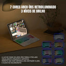 Teclado Doqo Aluminium Magic Para iPad Pro 12.9 E Air 13