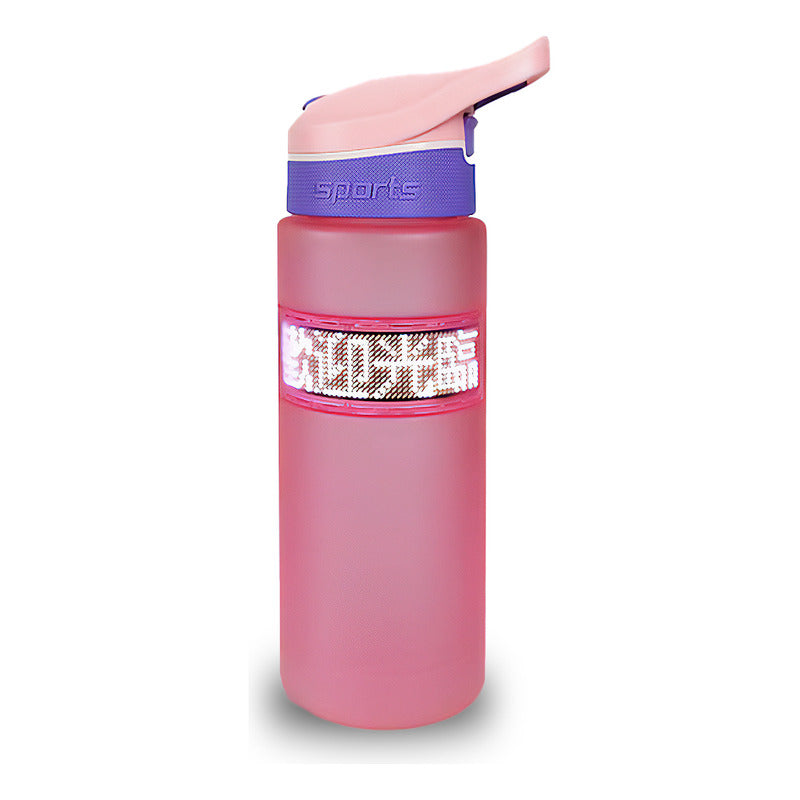 Garrafa Squeeze Agua Esportiva Com Painel Led Personalizavel