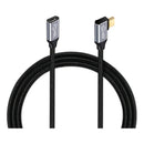 Extensor Usb Tipo C 3.1 Gen2 P/ Usb C Fêmea 10gbps 3mt 90º