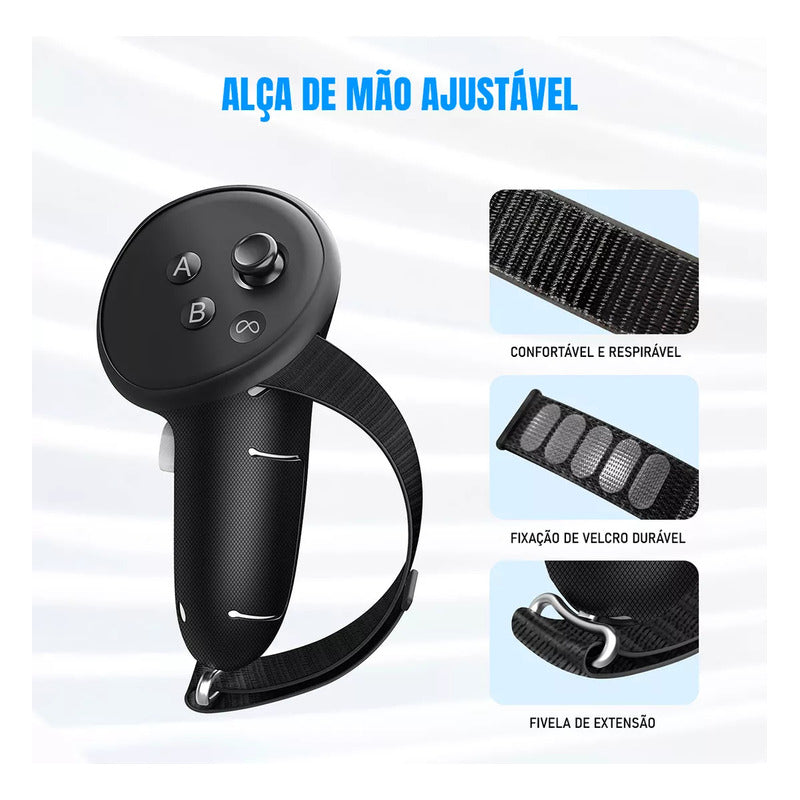 Kit Protetor Completo Para Quest 3s - Virtua Fx