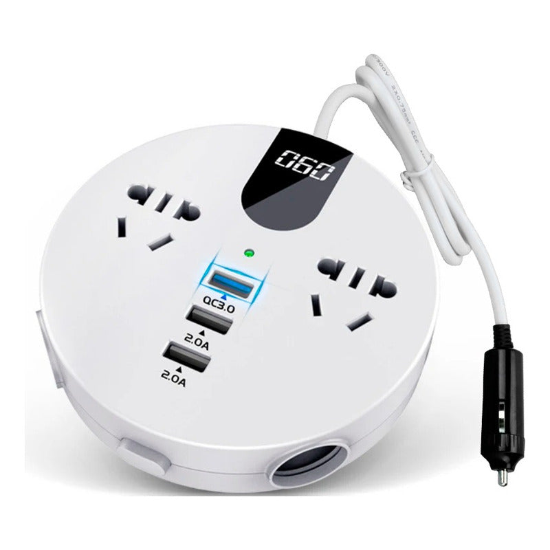 Inversor Conversor Tomada Carro 550w 12v P/220v Usb Veicular