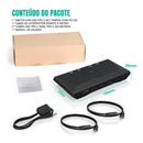 Switch KVM Dorn para Compartilhar Tela e USB entre 2 Dispositivos USB-C Thunderbolt ou Notebooks -  4K 60HZ e PD 100W