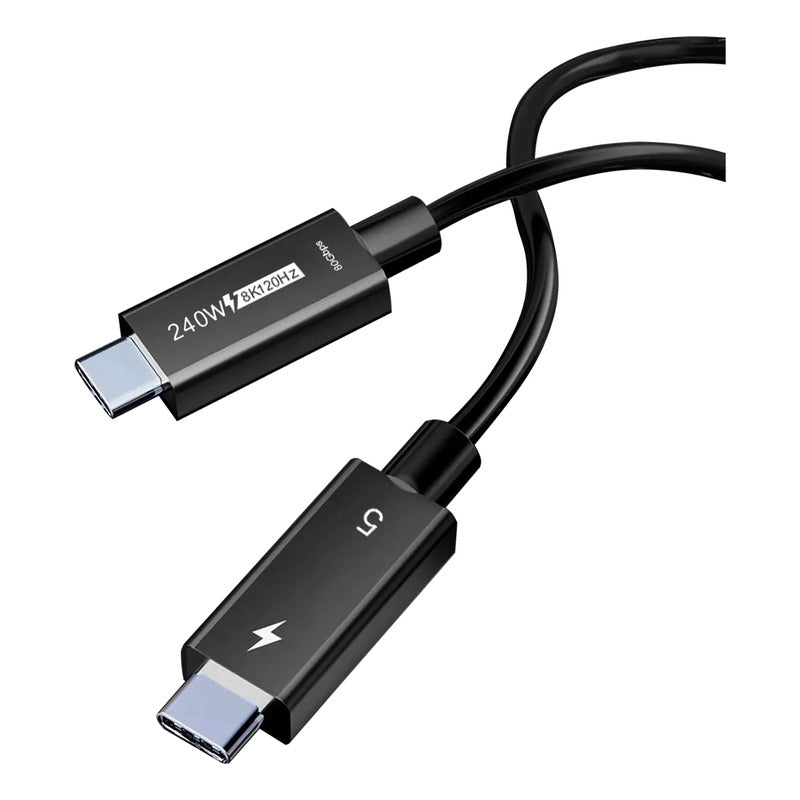 Cabo Thunderbolt 5 100cm Usb-c 8k 120hz 240w Dorn