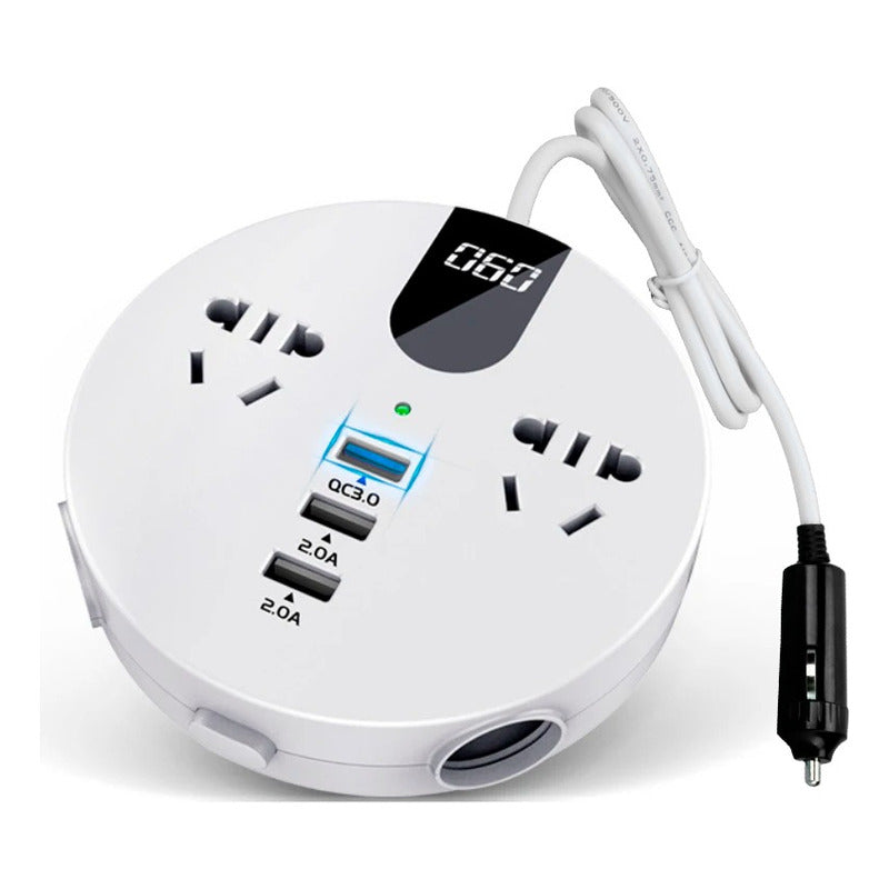 Inversor Conversor Tomada Carro 550w 12v P/220v Usb Veicular