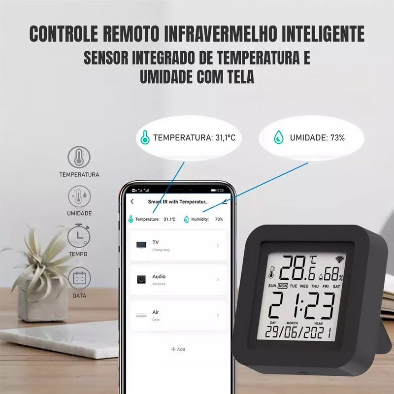 Controle Universal Smart Touchscreen Ar Condicionado