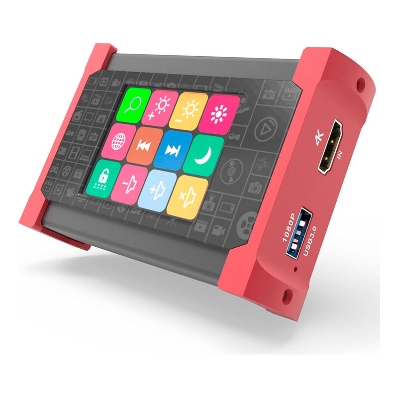 Placa De Captura Usb Hdmi 4k Hdr10 Tela Toque Touch - Dorn