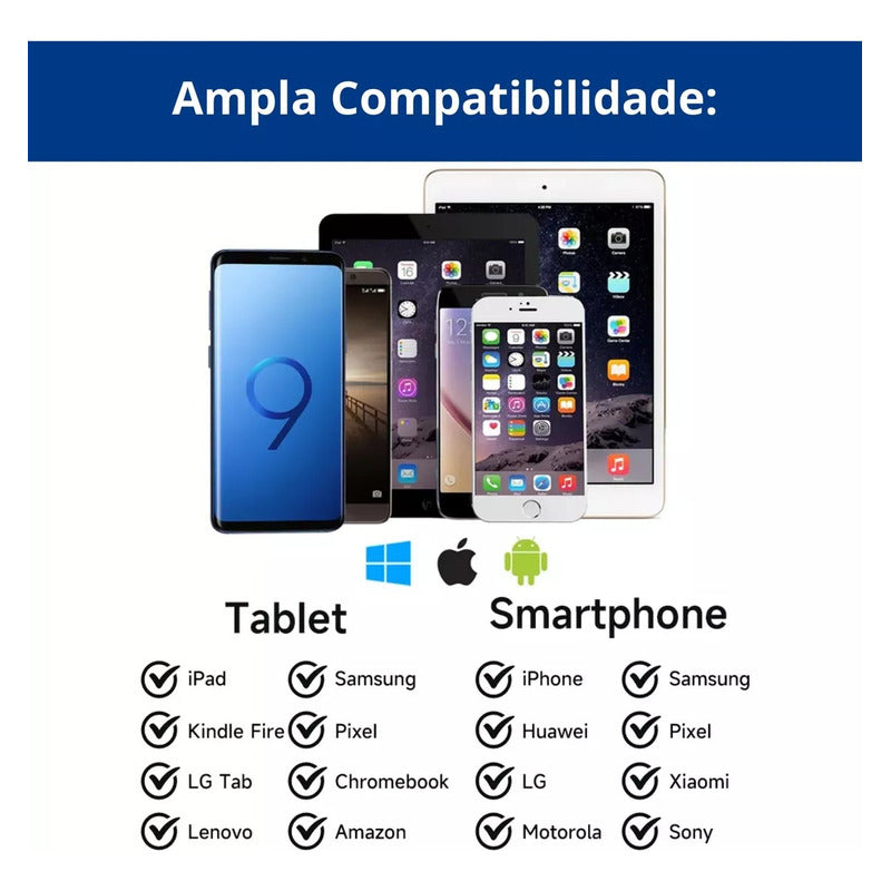 Caneta Stylus P7 Com Palm Rejection Para Android / iPad