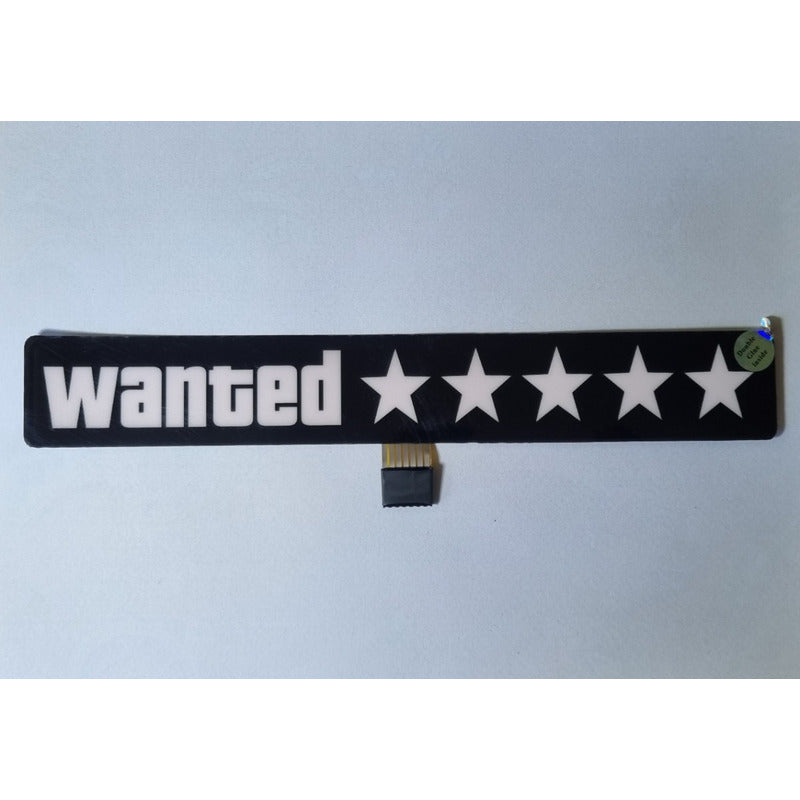 Placa Luminosa Sticker Led Adesivo Carro, parede, Pilha Aaa