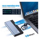 Teclado Magic Dorn para iPad Mini 6 / 7 - Touchpad, RGB Retroiluminado e Capa 360°