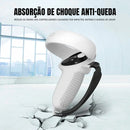 Kit de Proteção Virtua FX 5 em 1 para Meta Quest 3 - Capa, Grips, Máscara Facial e Protetor de Lentes