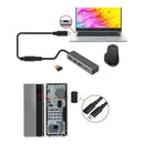 Cabo Extensor Usb-c Dorn Blindado 20gpbs 240w Cor Preto Tamanhos de 1m / 2m / 3m / 5m