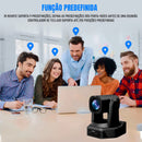 Câmera Dorn Ptz 30x Webcam Full Hd 1080p Hdmi Ndi Usb Poe