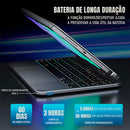 Teclado Magic Dorn DOQO para iPad Mini 6 / 7 - Touchpad, RGB Retroiluminado e Capa 360°