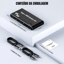 Switch KVM Dorn para Compartilhar Tela e USB entre 2 Dispositivos USB-C Thunderbolt ou Notebooks -  8K 60HZ e PD 100W