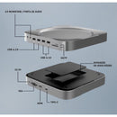 Hub Docking Station Dorn HD SSD 2.5 para Mac Mini - Expansão USB-C e Saída HDMI 4K