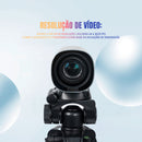 Câmera PTZ Dorn 4K 12x Zoom Óptico - HDMI, USB 3.0, RJ45 PoE e Sensor SONY