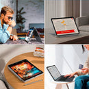 Teclado Doqo Magic Para iPad 10.5 2017 Cor Prata