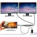 Adaptador Dorn USB-C 4 em 1 - Hub com 2x HDMI 4K, USB 3.0 e PD 60W