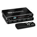 Placa De Captura Usb 4 Entradas Hdmi 4k Tela Simultanea + Nf