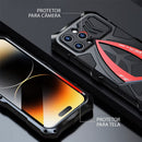 Capa Blindada Virtuafx Para iPhone 13 A 16 Pro Max Alumínio