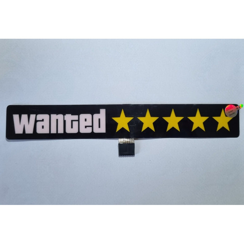 Placa Luminosa Sticker Led Adesivo Carro, parede, Pilha Aaa