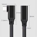 Cabo Extensor USB-C 3 Dorn - 10Gbps, Carregamento 100W e Vídeo 4K@60Hz