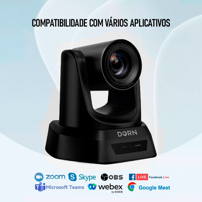 Duas Câmeras Robótica Ptz Dorn 20xh Hdmi Usb + Controladora