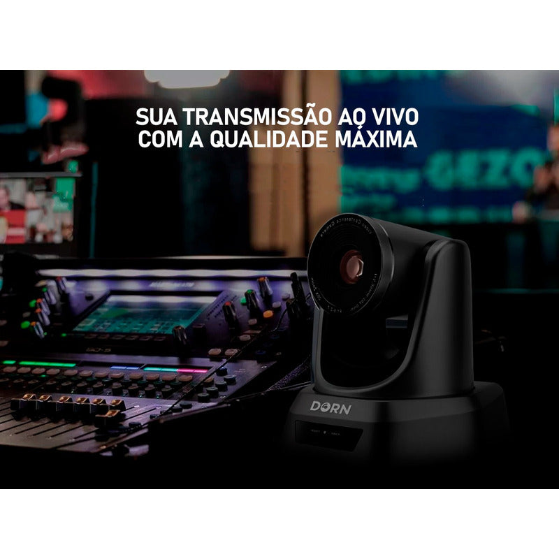 Câmera Robótica Ptz Dorn 20xh Hdmi Usb + Controladora