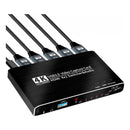 Placa De Captura Usb 4 Entradas Hdmi 4k Tela Simultanea + Nf