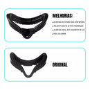 Capa Facial Virtua FX para Meta Quest 2 - Couro PU, Ventilação Aprimorada e Almofada de Sombreamento