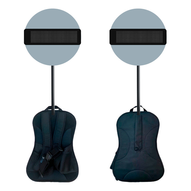 Mochila Pirulito Eventos Ações +2x Painel Led Personalizável