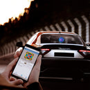 Letreiro Redondo de LED Virtua FX - 48x48 RGB, Controle Wi-Fi por App, Tela 9" e 12V/5V