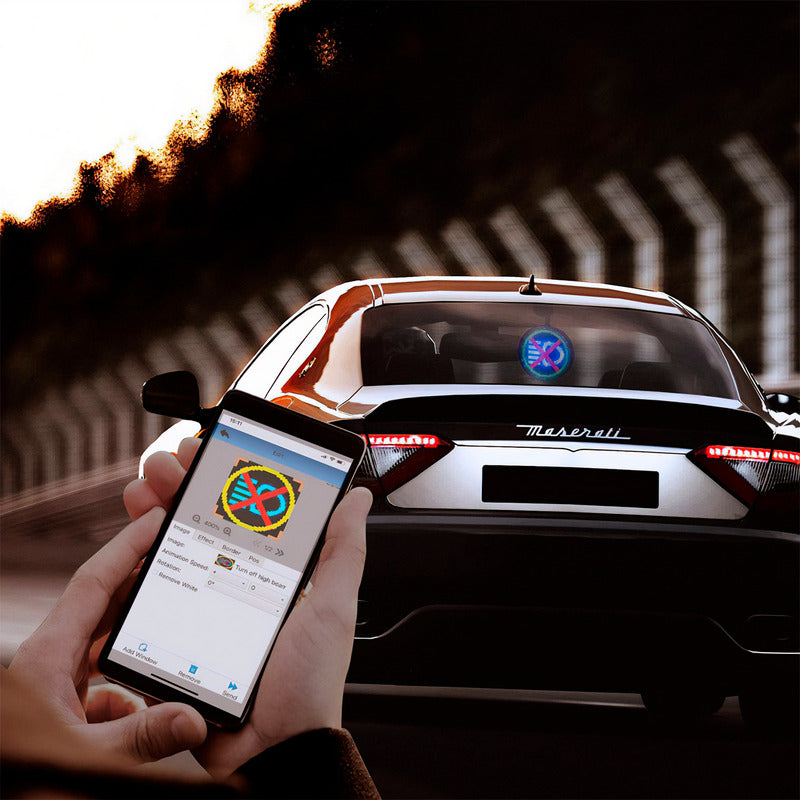 Tela De Led Para Animações E Textos Para Carros E Caminhões