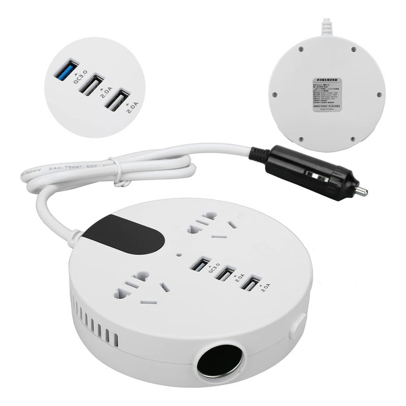 Inversor Conversor Tomada Carro 550w 12v P/220v Usb Veicular